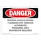 Signmission Safety Sign, OSHA Danger, 18" Height, 24" Width, Benzene, Landscape OS-DS-D-1824-L-1046 - alternate 1